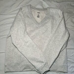 Gray sweatshirt